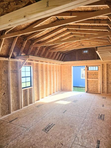 🔥SAVE $795 12x24 LOFTED BARN w/SIDE LOFTS - $9,144 or $361 DOWN & $361/MO - NO CREDIT CHECK - FREE DELIVERY & BLOCKS (50miles)