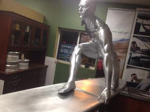 Life Size Marvel Silver Surfer