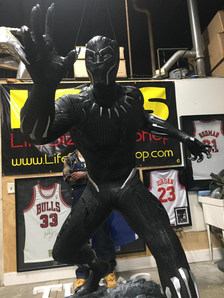 Life Size Marvel Black Panther