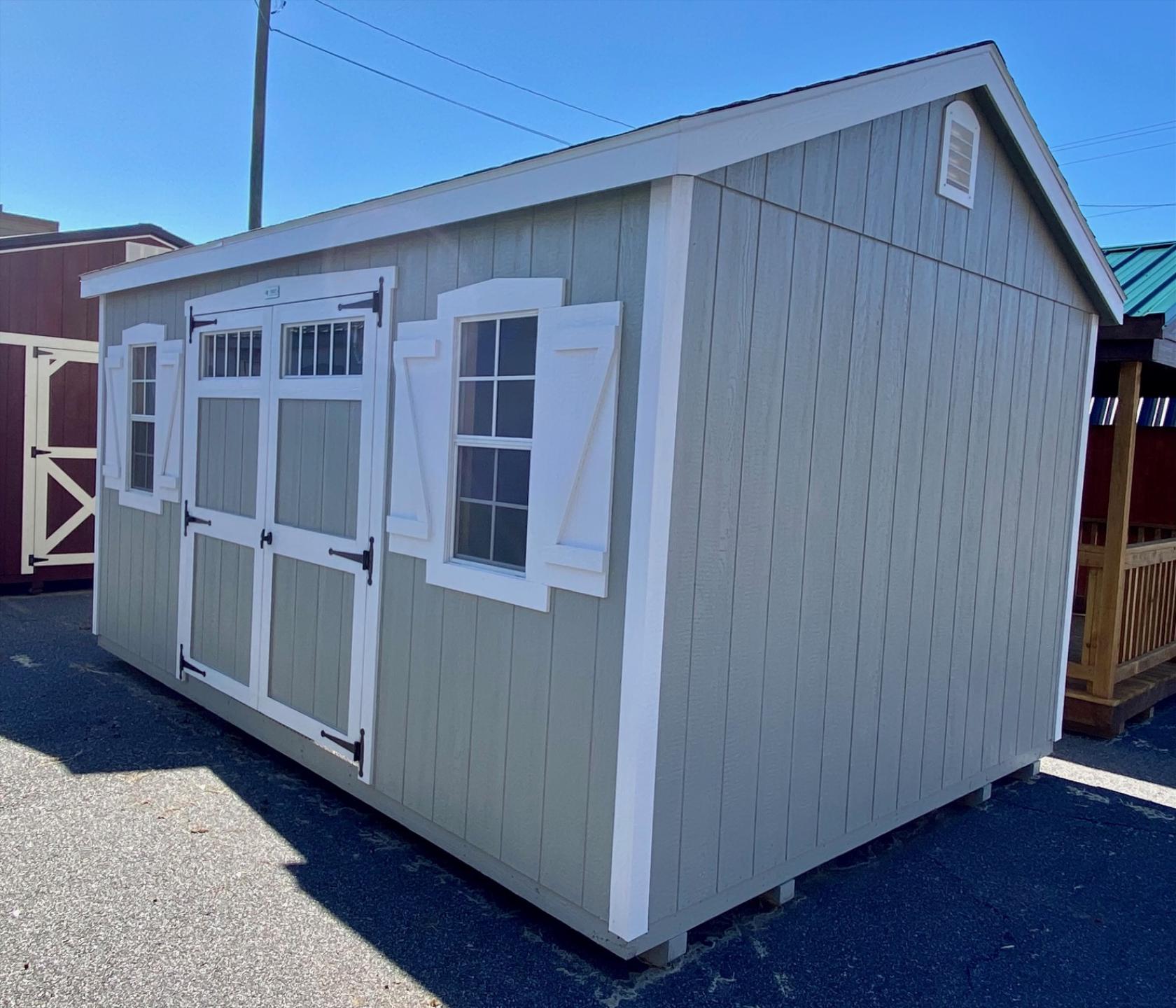 MORGANTON: 12X16 SOUTHERN CLASSIC w/ Cupola & Weathervane