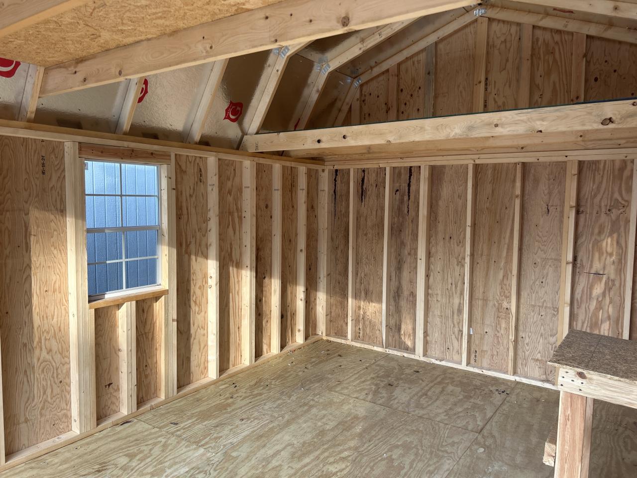 12x16 LOFTED BARN GARAGE