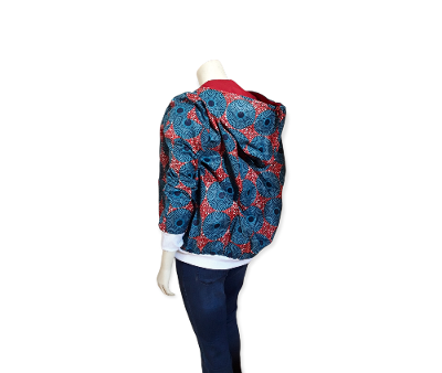 Unisex African Print Bomber Jacket