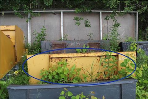 Light Duty Dirt Bucket - Lot # H1088