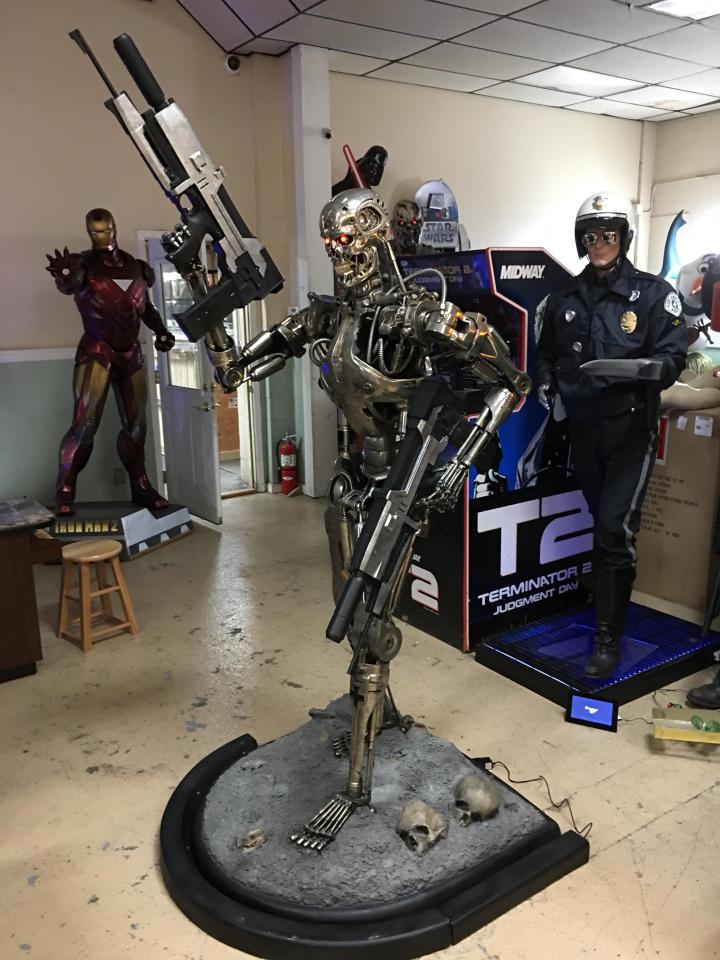 Sideshow Terminator T-800 Second Version Endoskeleton