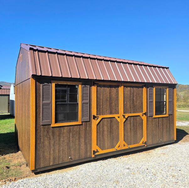 10x16 BARN w/ELECTRICAL - WORKBENCH - SHELVING - $6,201 OR $245/Mo - NO CREDIT CHECK - FREE DELIVERY & BLOCKS (50 miles)