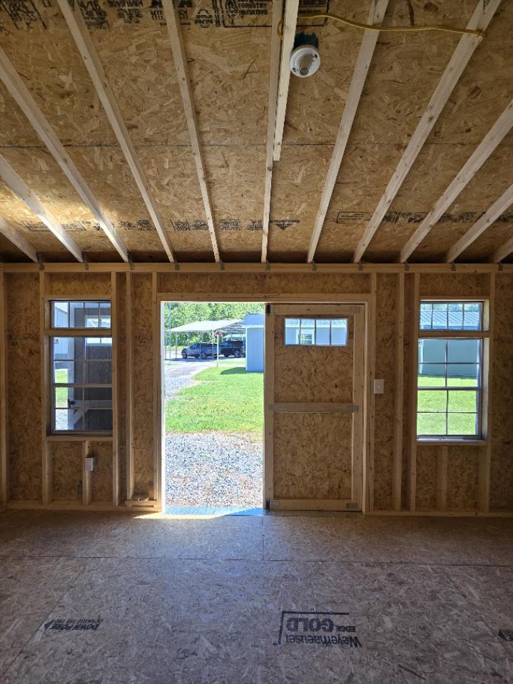 $232 OFF! 10x16 DELUXE TALL WALL SHED - $4,417 or $175 DOWN -$175/MONTH - NO CREDIT CHECK - EVERYONE APPROVED!!