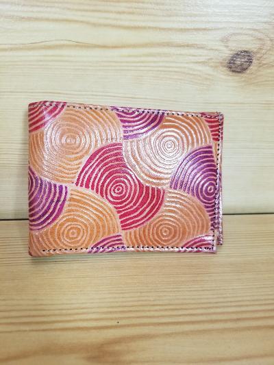 Genuine Leather Bifold Wallet.