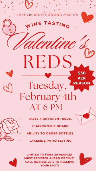 Valentine&#39;s Reds Wine Tasting&nbsp;