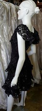 VINTAGE AFTER FIVE LITTLE BLACK DRESS