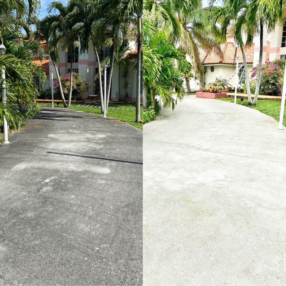 Driveway & Concrete Cleaning