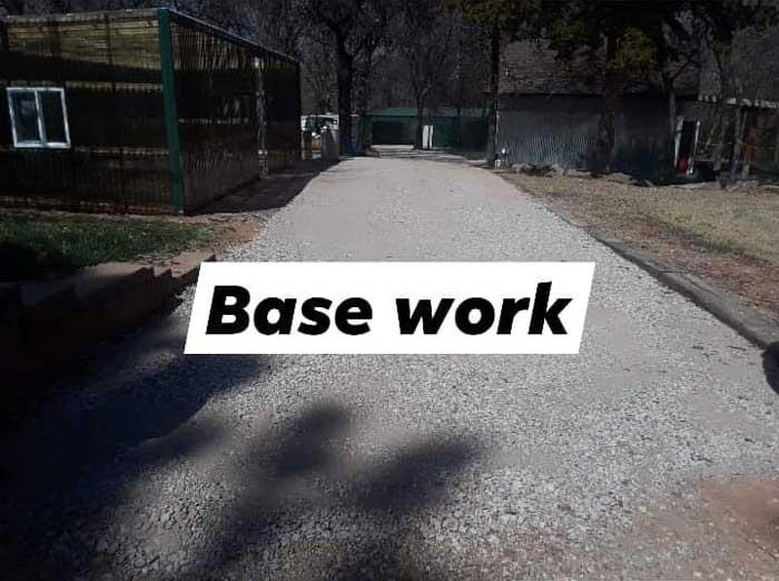 Gravel and Base Work