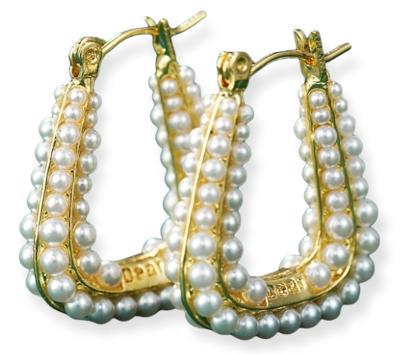 Multi Pearl Earrings