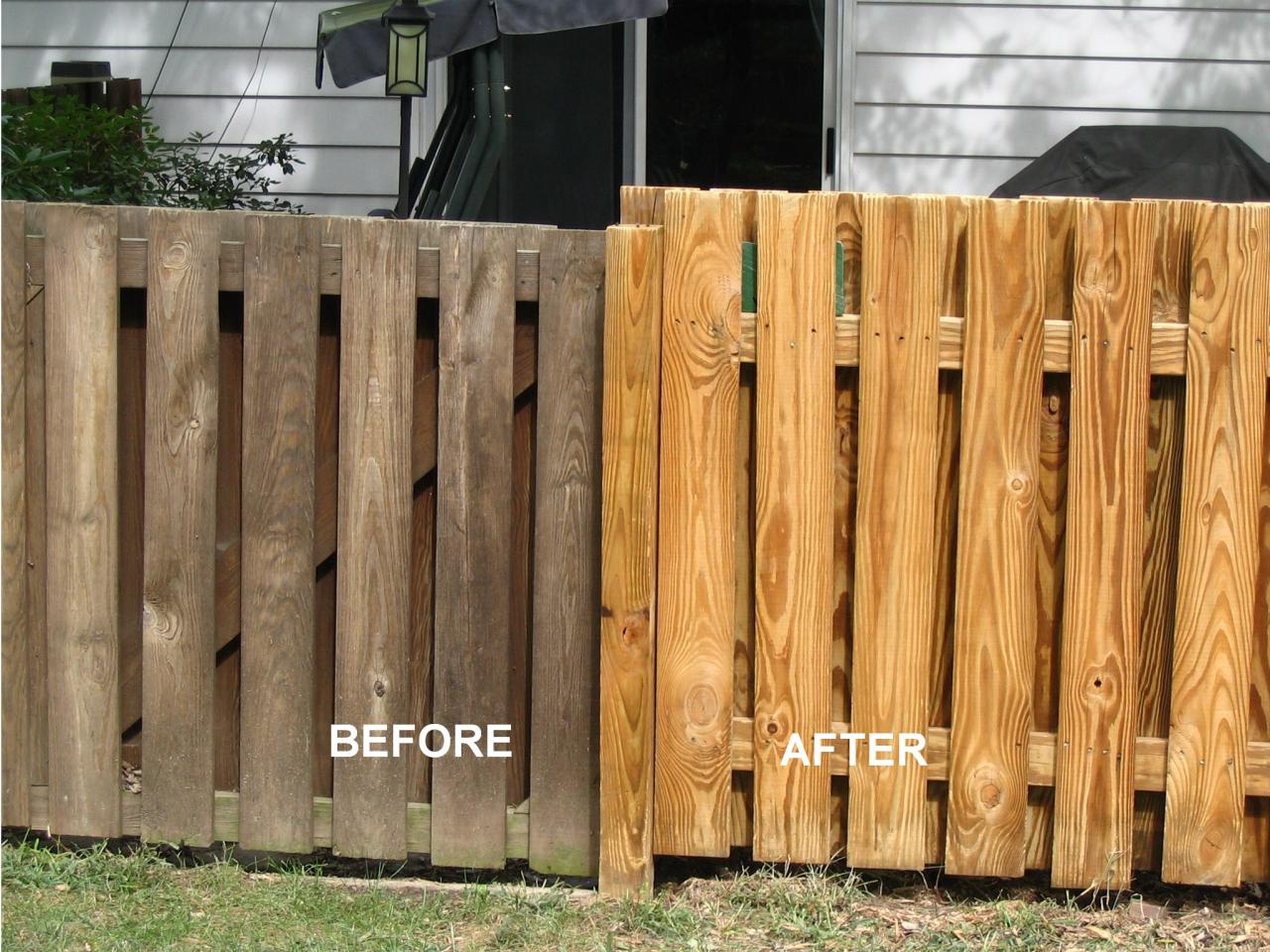 Deck &amp; Fence Staining