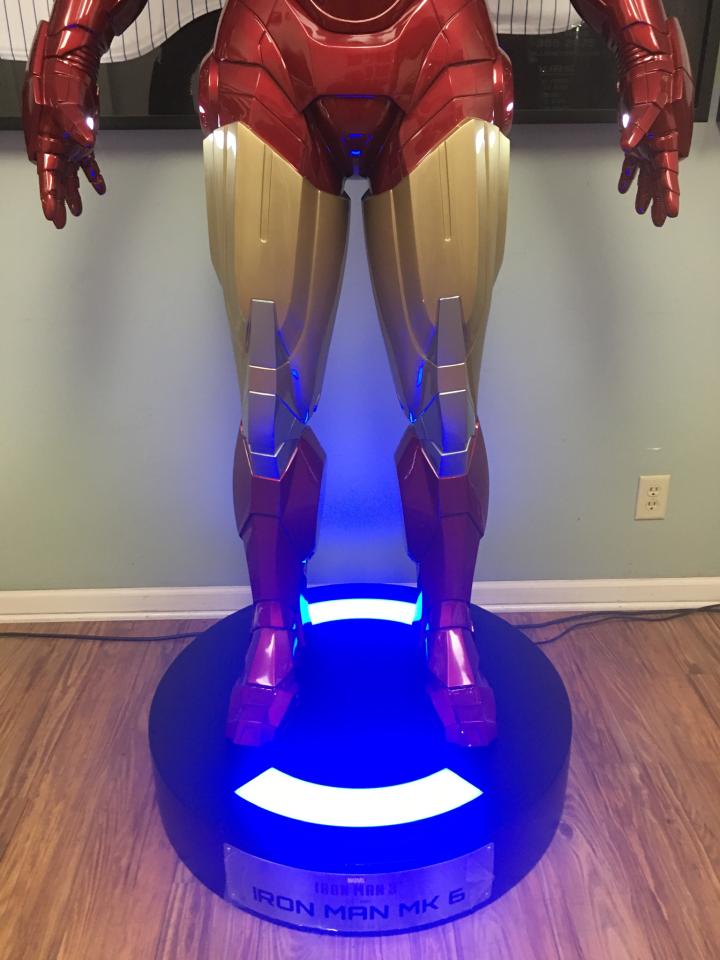 Beast Kingdom Ironman 3 Mark VI with LED Lights