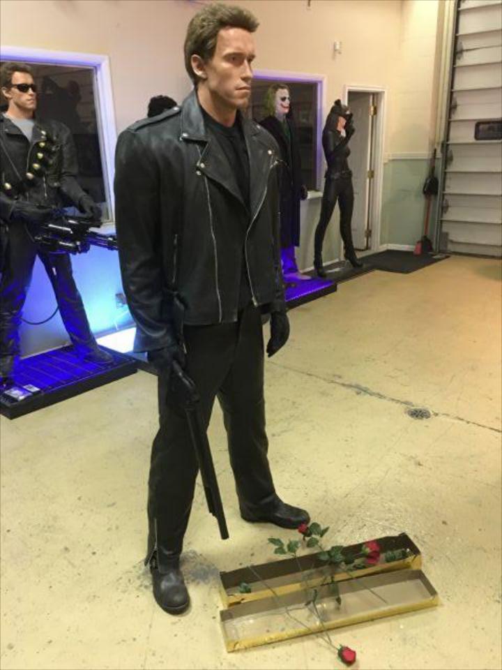Life Size Terminator Arnold Schwarzenegger