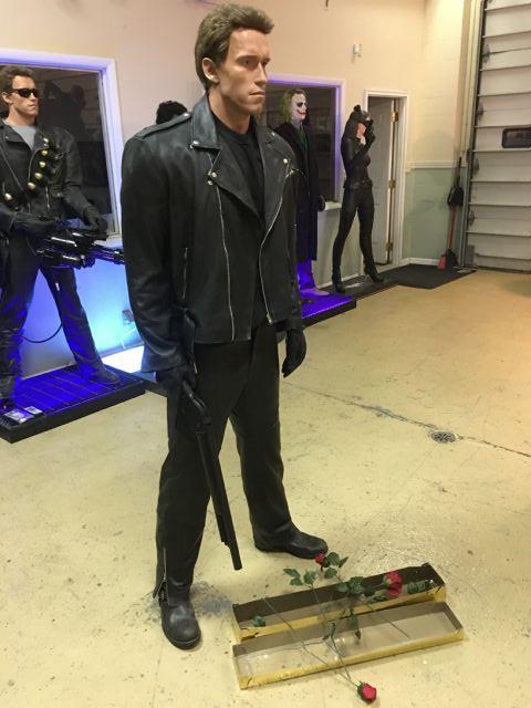Life Size Terminator Arnold Schwarzenegger