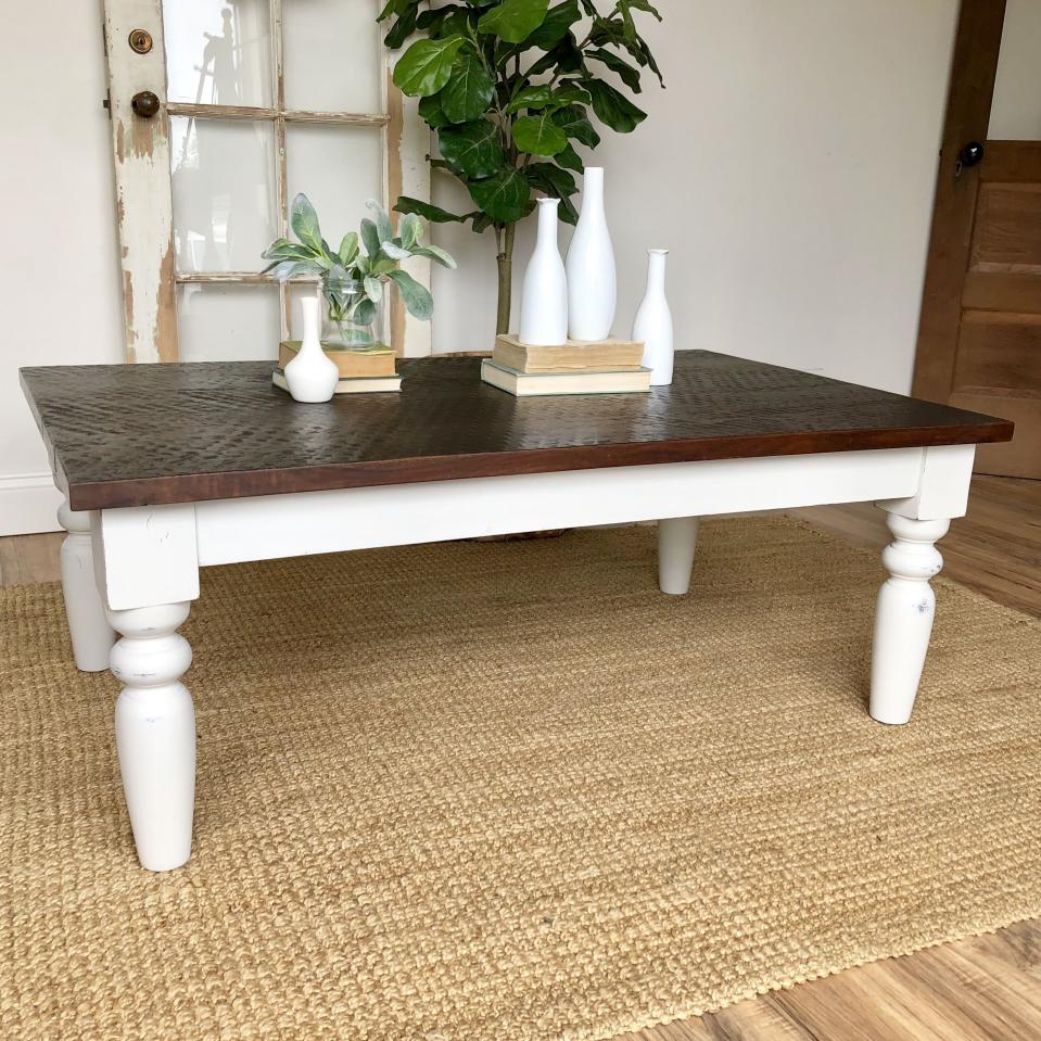 White Farmhouse Coffee Table