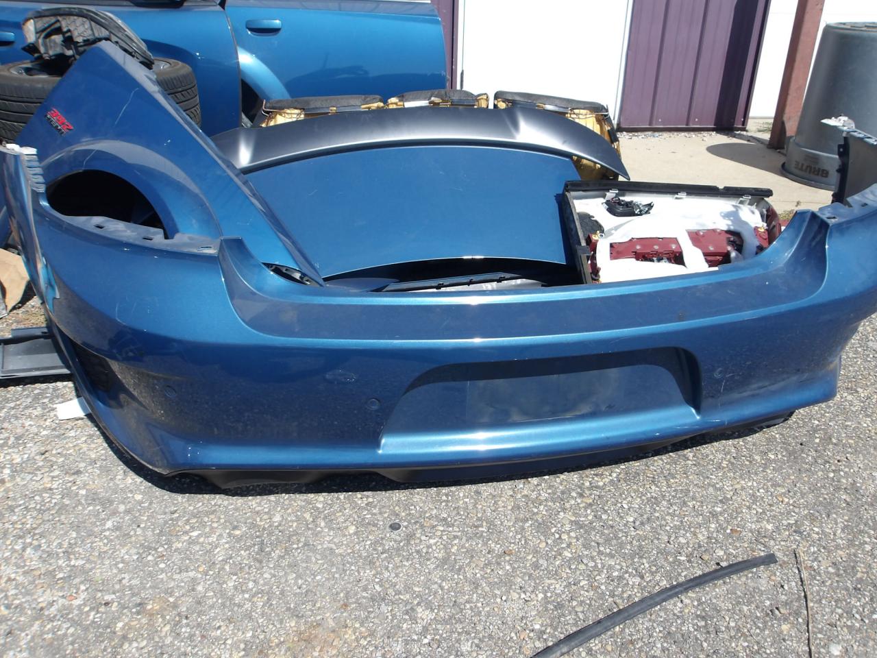 Illinois State Police Seized Dodge Charger Body Parts