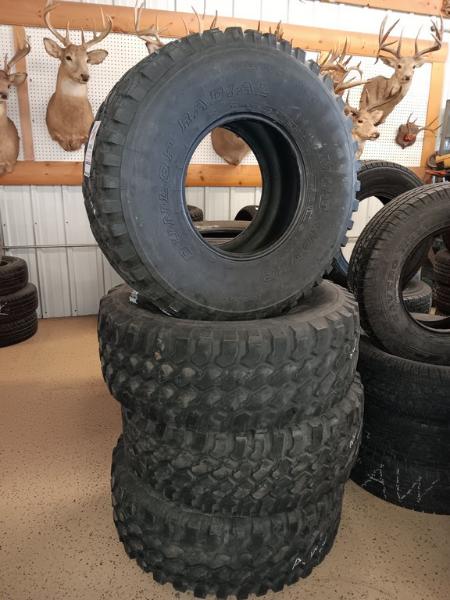 35X12.50R15LT Dunlop Radial Tires Set of 4