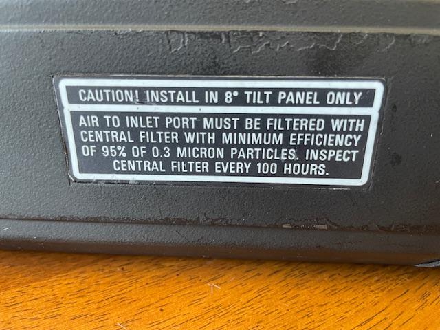 King Bendix KI256 Attitude Indicator With Flight Director. Form 8130, Used.