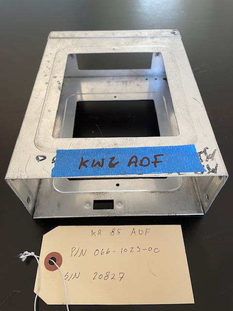 King KR-85 ADF Receiver And Tray. Repaired. Used.