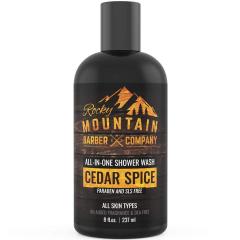 Rocky Mountain Barber Company Cedar Spice All-In-One Body Wash
