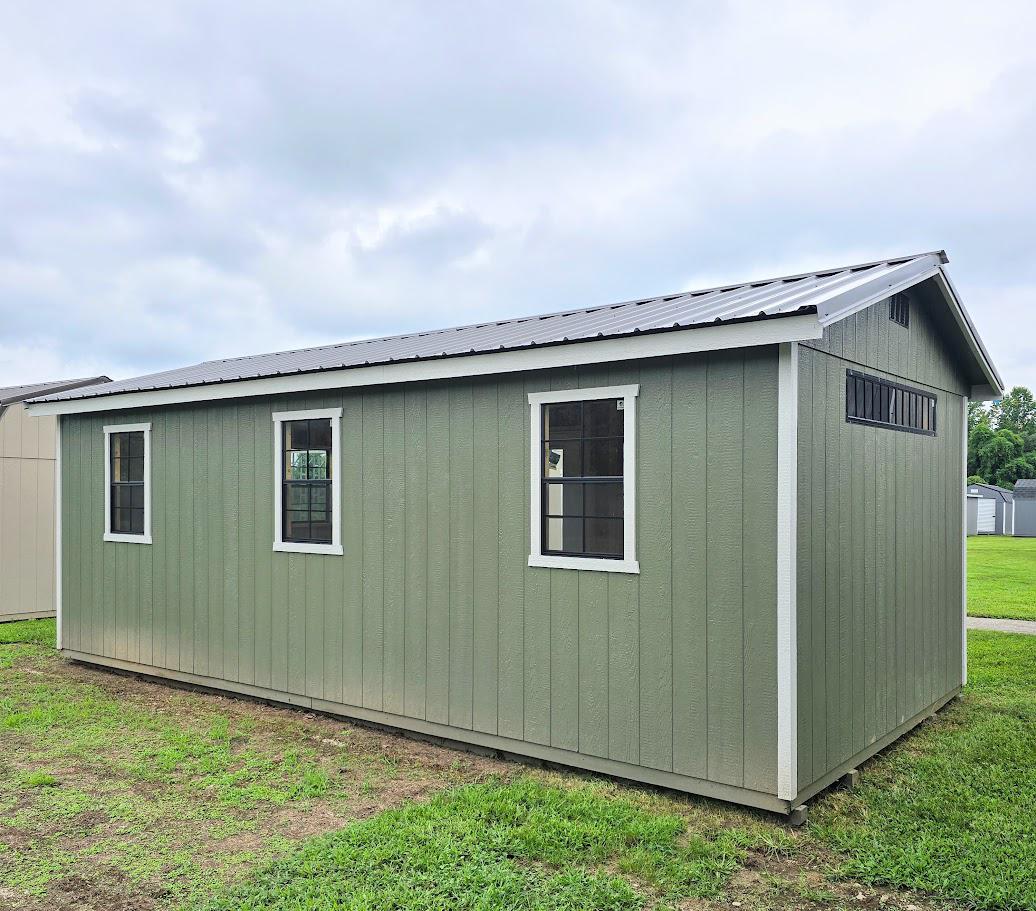 $1,206 OFF - $429 DOWN & $429/mo - $10,856 - 12x24 CENTER PORCH - LOADED - 1st PAYMENT DOWN DELVERS - EVERYONE APPROVED!