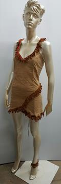 CINEMA SECRETS TRIBAL TEASE HALLOWEEN COSTUME MED