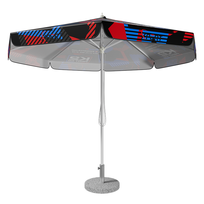 10' Round Umbrella With Valances