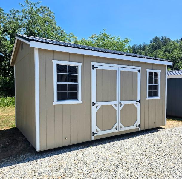 🔥15% OFF -SAVE $824 10X16 TALL WALL SHED - $4,671 - $184 DOWN & $184/MO - NO CREDIT CHECK - FREE DELIVERY & BLOCKS (50 miles)