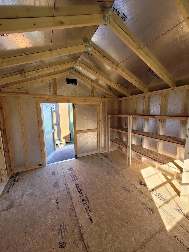 Marion - 12x12 Utility Building with Shelving
