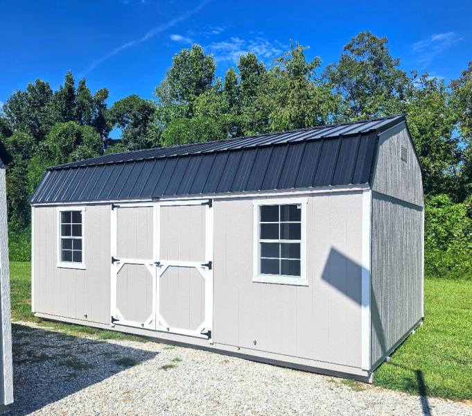 🔥SAVE $796 - 12x20 LOFTED BARN -  $7,171 or $283 DOWN & $283/MO - NO CREDIT CHECK - FREE DELIVERY & BLOCKS (50 miles)