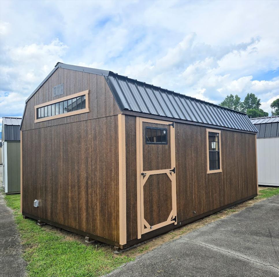 $320 DN - $320/MO - 12x20 LOFTED BARN - ELECT PKG. - ONLY $8,097 - NO CREDIT CHECK - EVERYONE APPROVED- INCLUDES DELIVERY & BLOCKS (up to 50 miles(