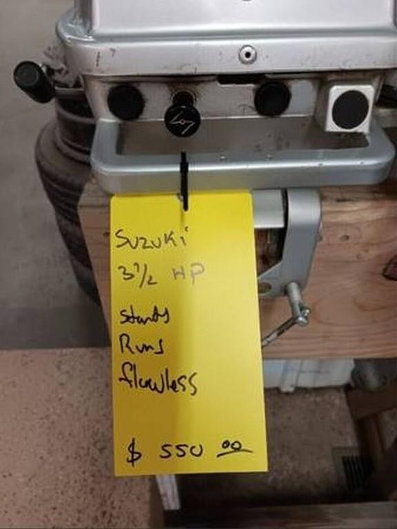 Suzuki DT 3.5 hp Outboard Motor - Item # 127