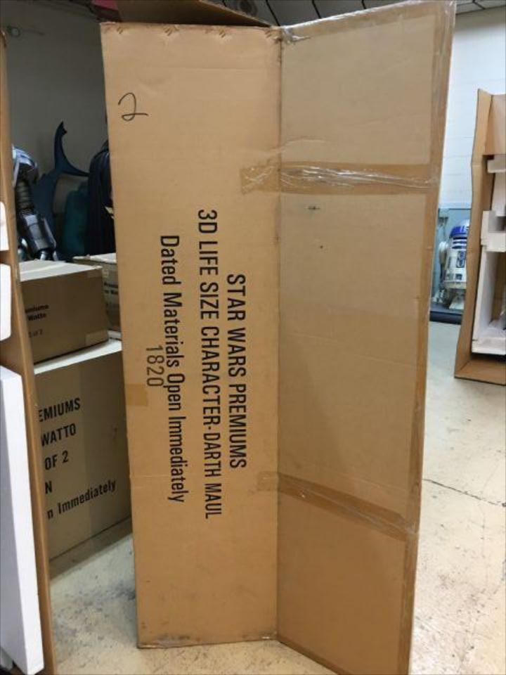 Life Size Star Wars Darth Maul Brand New in Box