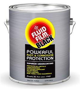 Fluid Film Black/ Case of 4- 1 Gallon