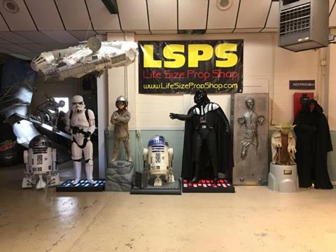 Life Size Star Wars Darth Vader with Lightsaber