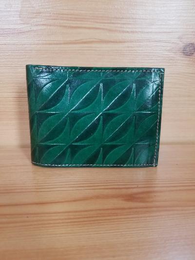 Genuine Leather Bifold Wallet.