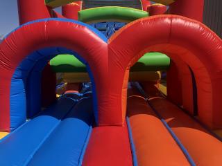 Rainbow Rush Obstacle Course