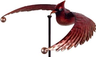 Garden Stake 360 Spinner Cardinal