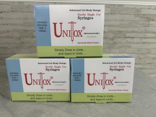 Advanced Uni-Body Design Sterile Syringes