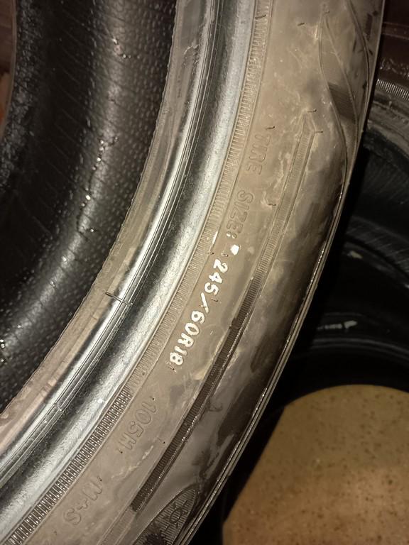 245/60R18 Goodyear Assurance Tires Set of 4
