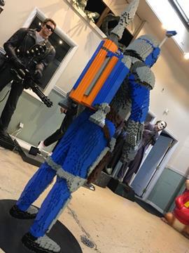 Life Size LEGO Star Wars Jango Fett
