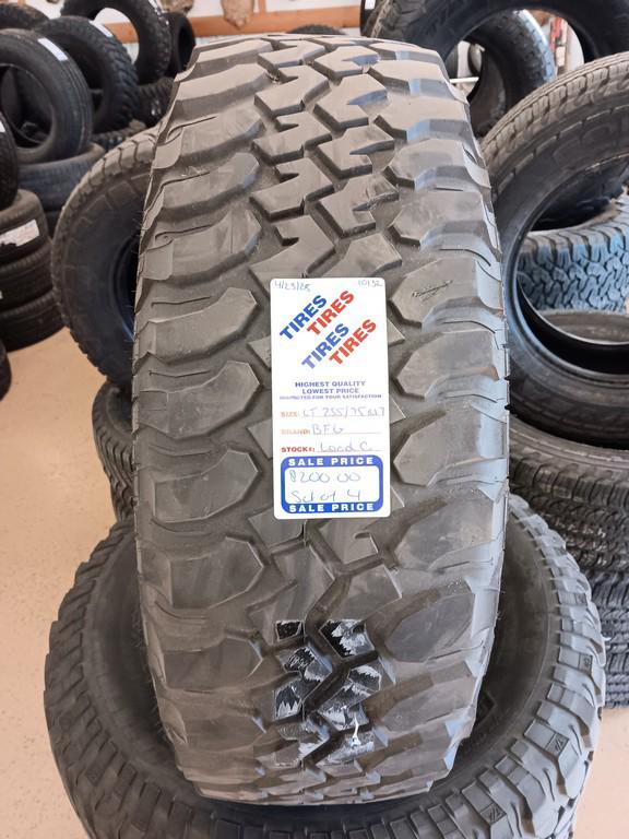 LT255/75R17 BFGoodrich Mud-Terrain T/A Tires Set of 4