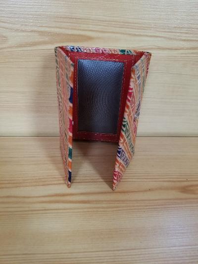 Genuine Leather Trifold Wallet.