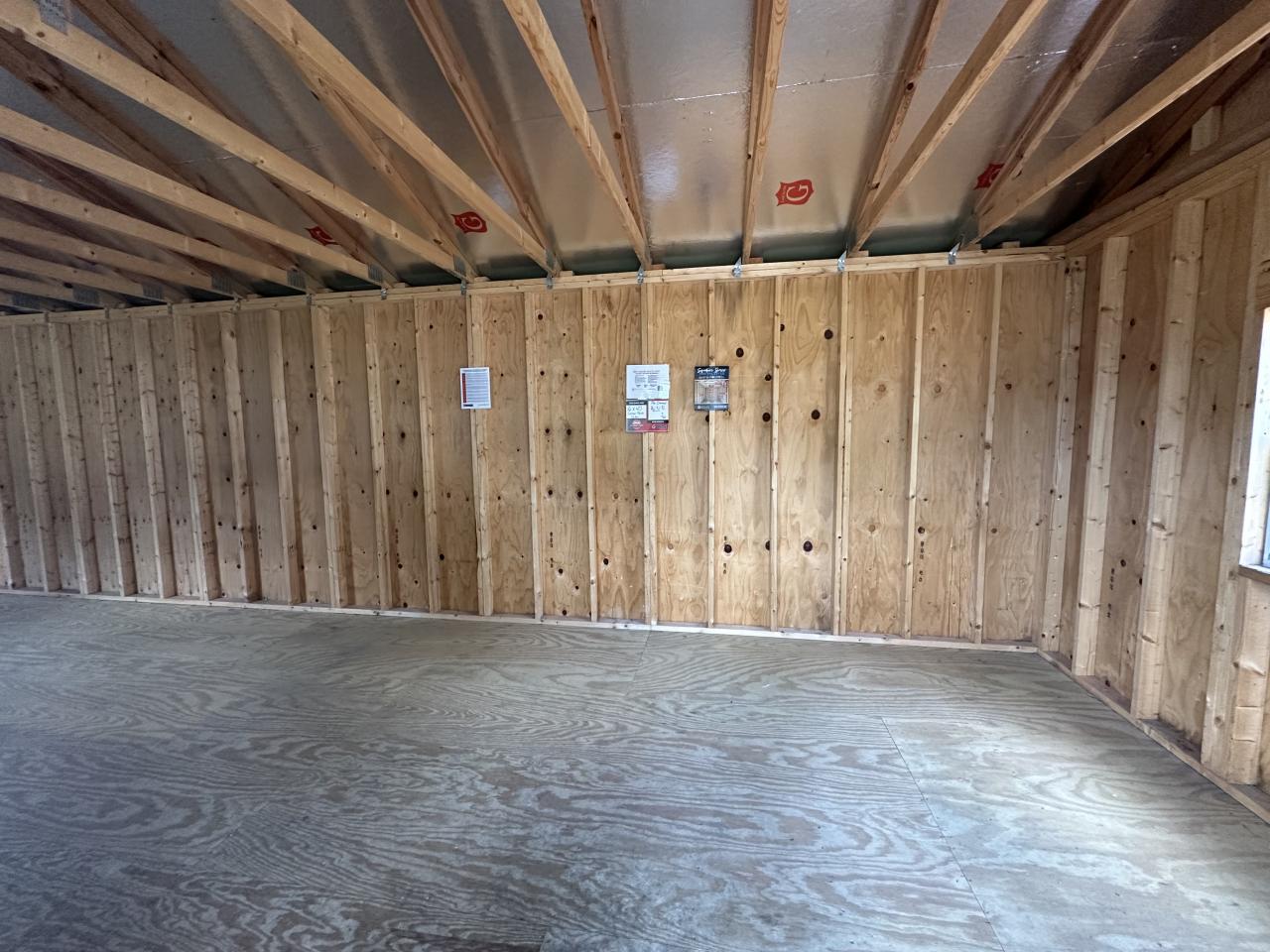 PRE-OWNED Graceland 16x40 Corner Porch Cabin
