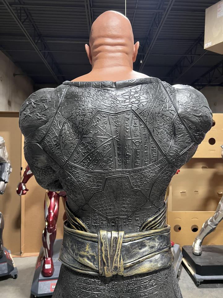 Life Size Black Adam Duane The Rock Johnson