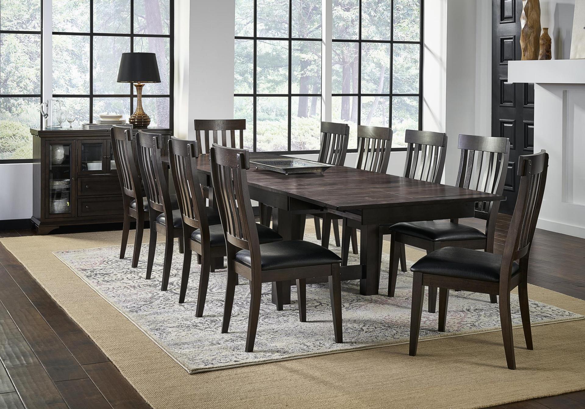 TRESTLE TABLE 3 - 18” BUTTERFLY LEAVES