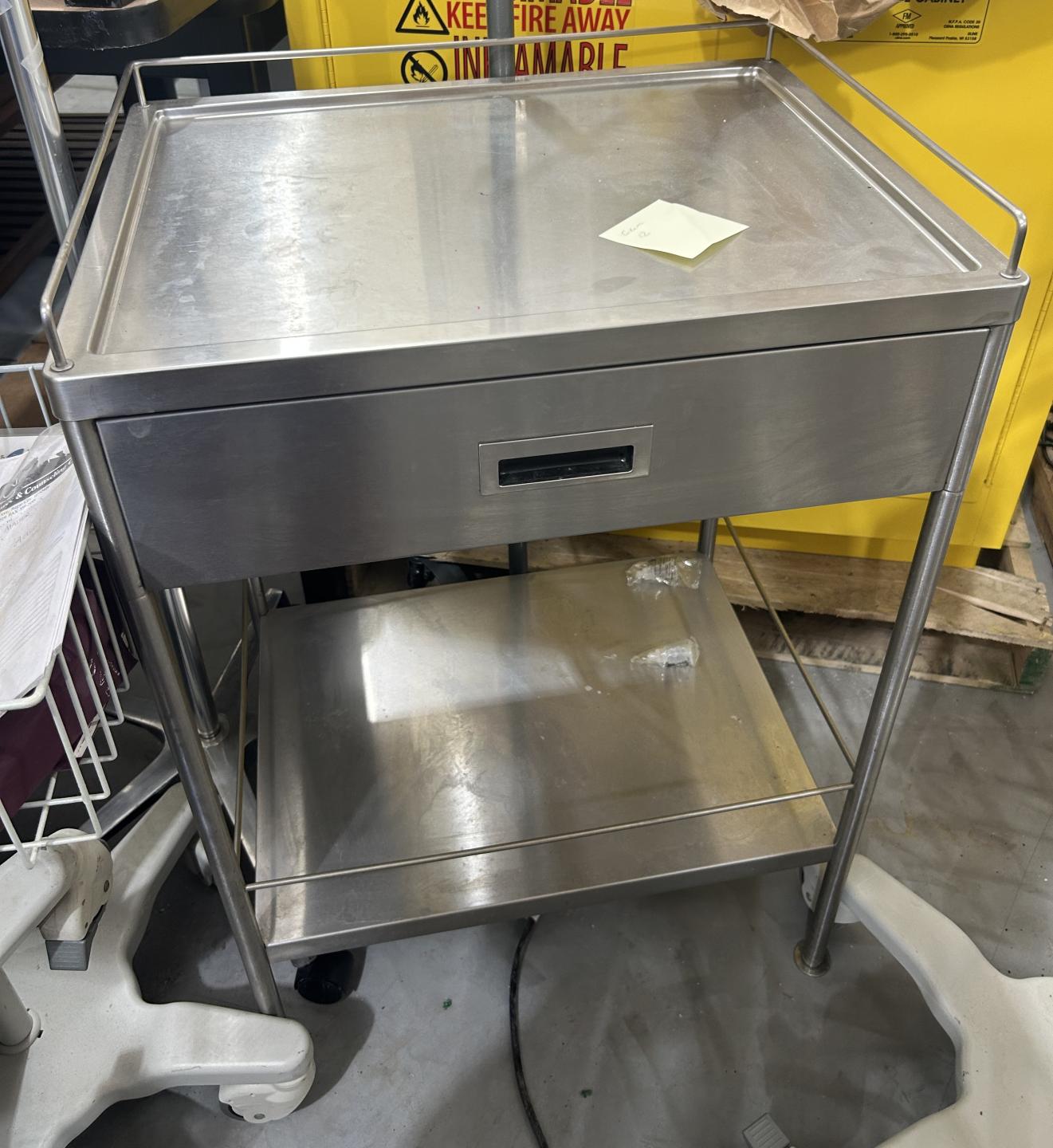 Stainless Steel Medical Instrument Cart
