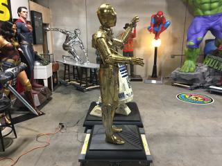 Life Size Side Show Version 1 Star Wars R2D2 and C3P0